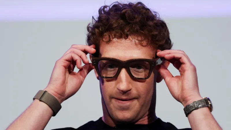 Facebook boss showcases next-gen AI-powered smart glasses